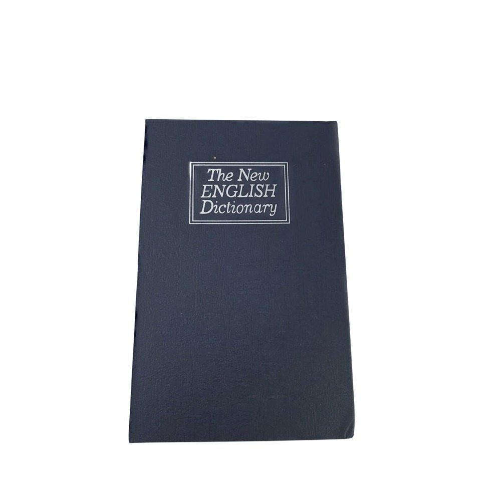 Book Stack Diversion Book Safe Combination Lock Dictionary Hidden Box RW801A
